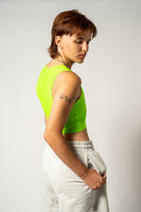 Lime Short Chest Binder