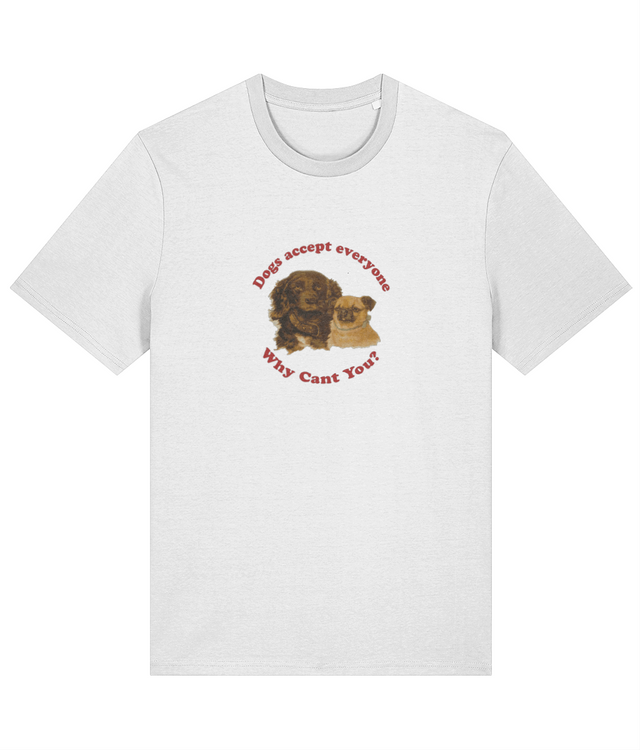 Dogs Accept Everyone Tee