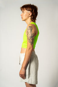 Lime Short Chest Binder