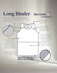 Long Black Chest Binder