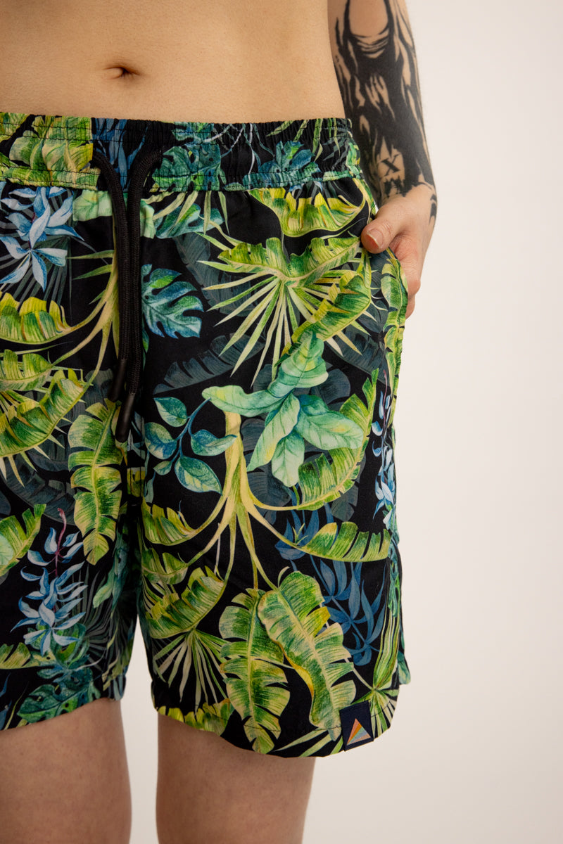 Swim Shorts with Packing Pouch