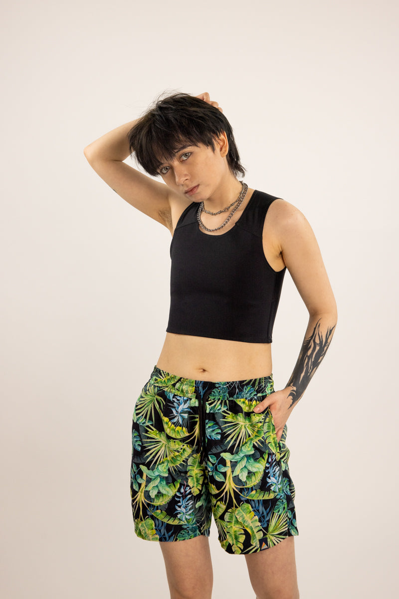 Swim Shorts with Packing Pouch