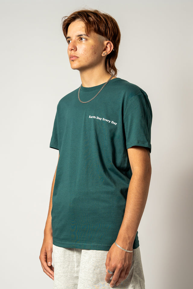 Earth Day Every Day Trans Flag Colours Tee