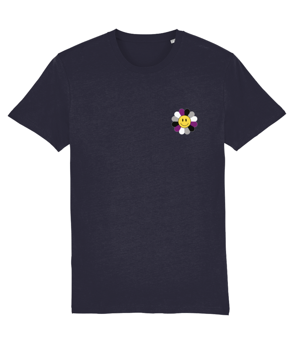 Asexual Flower Flag Tee