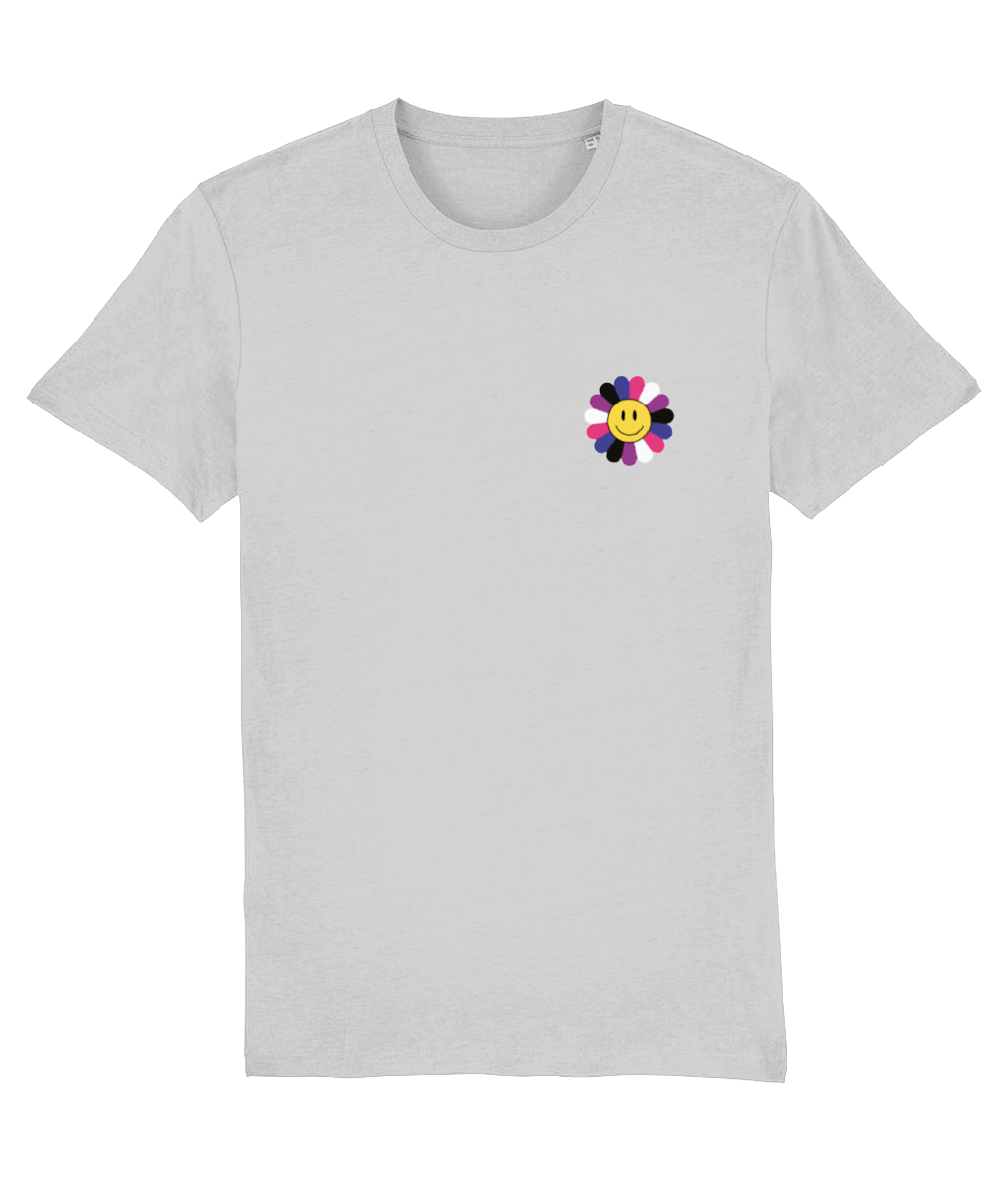 Genderfluid Flower Flag Tee