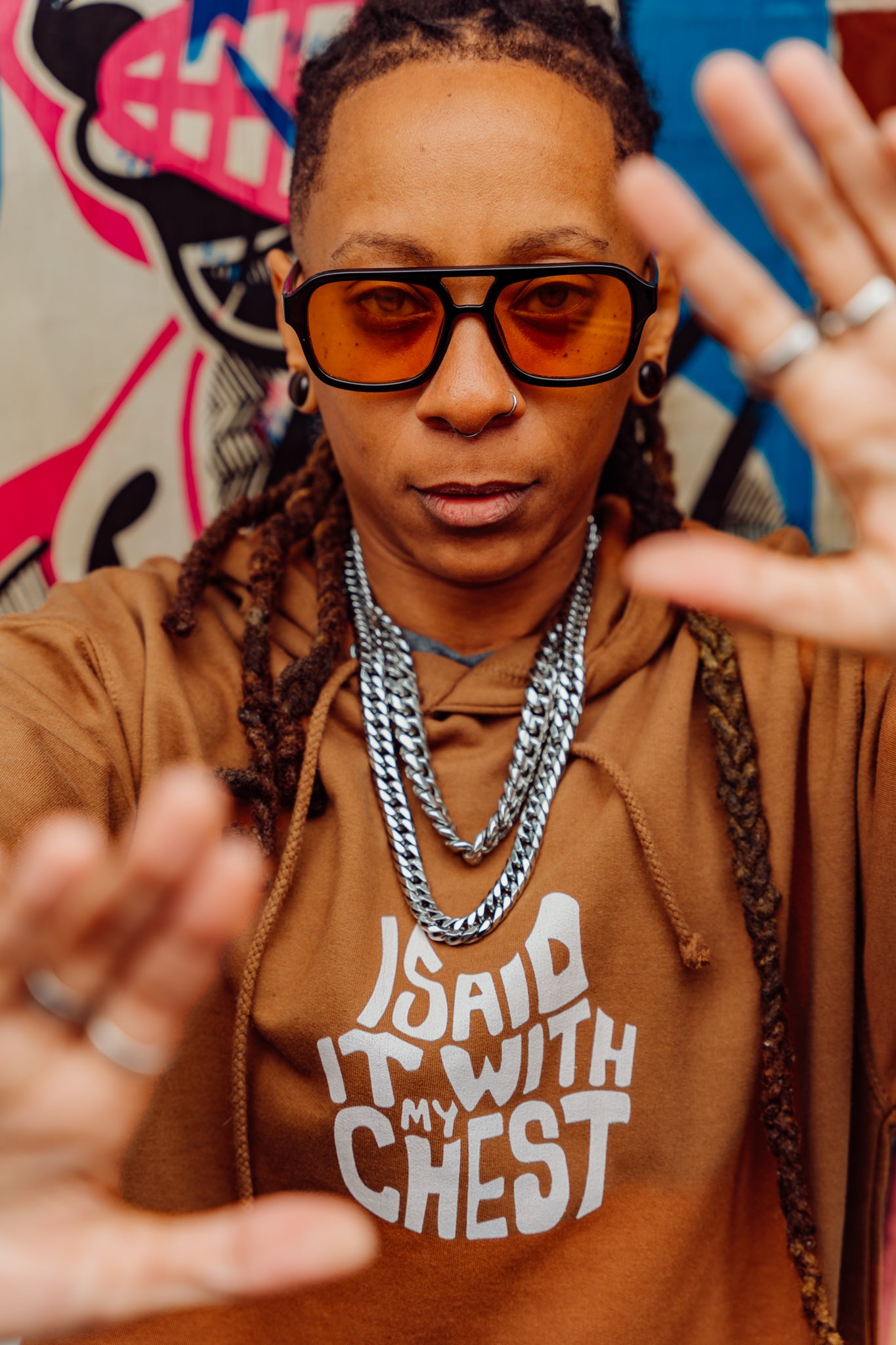 I Said It With My Chest Hoodie