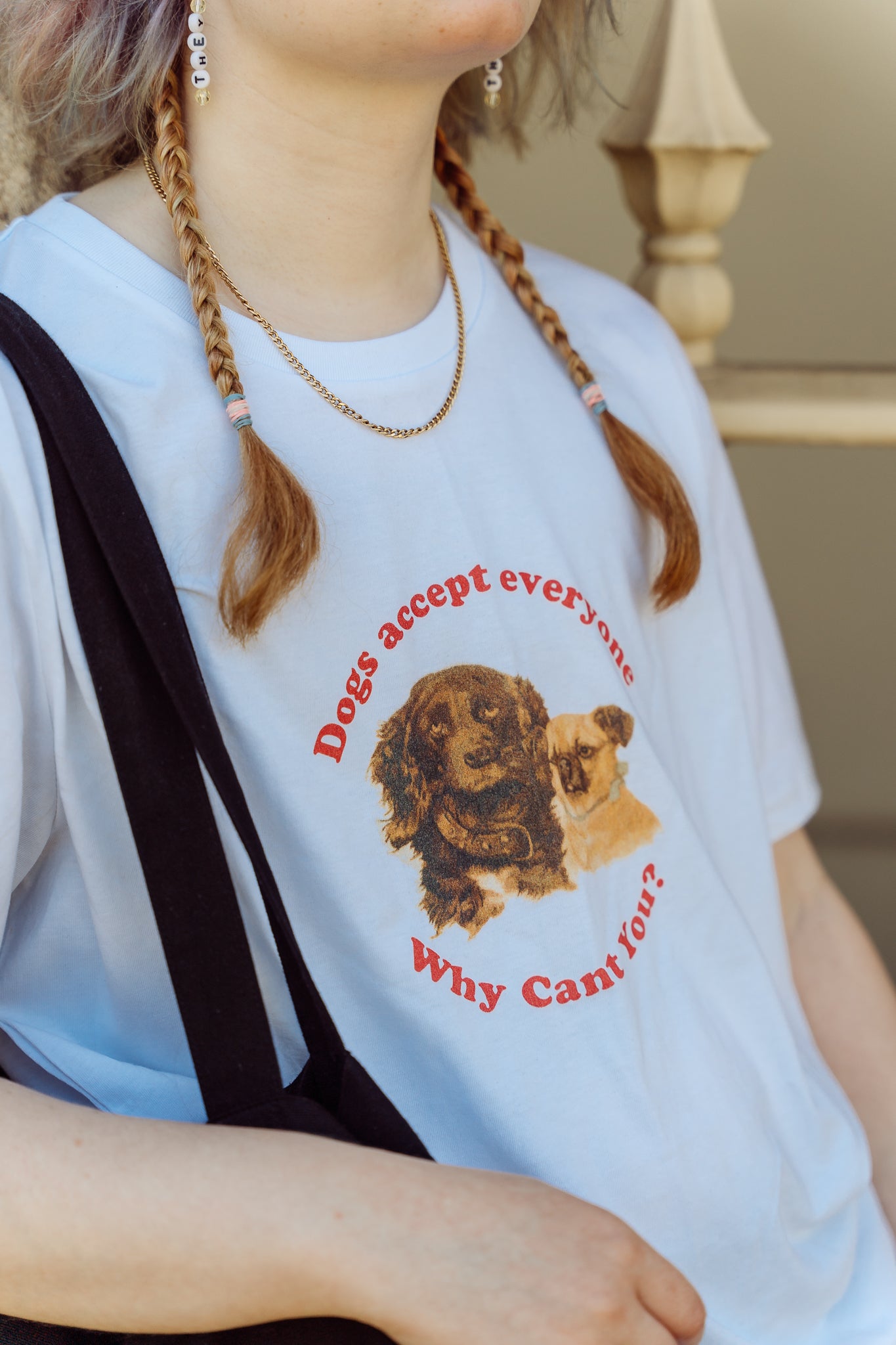 Dogs Accept Everyone Tee