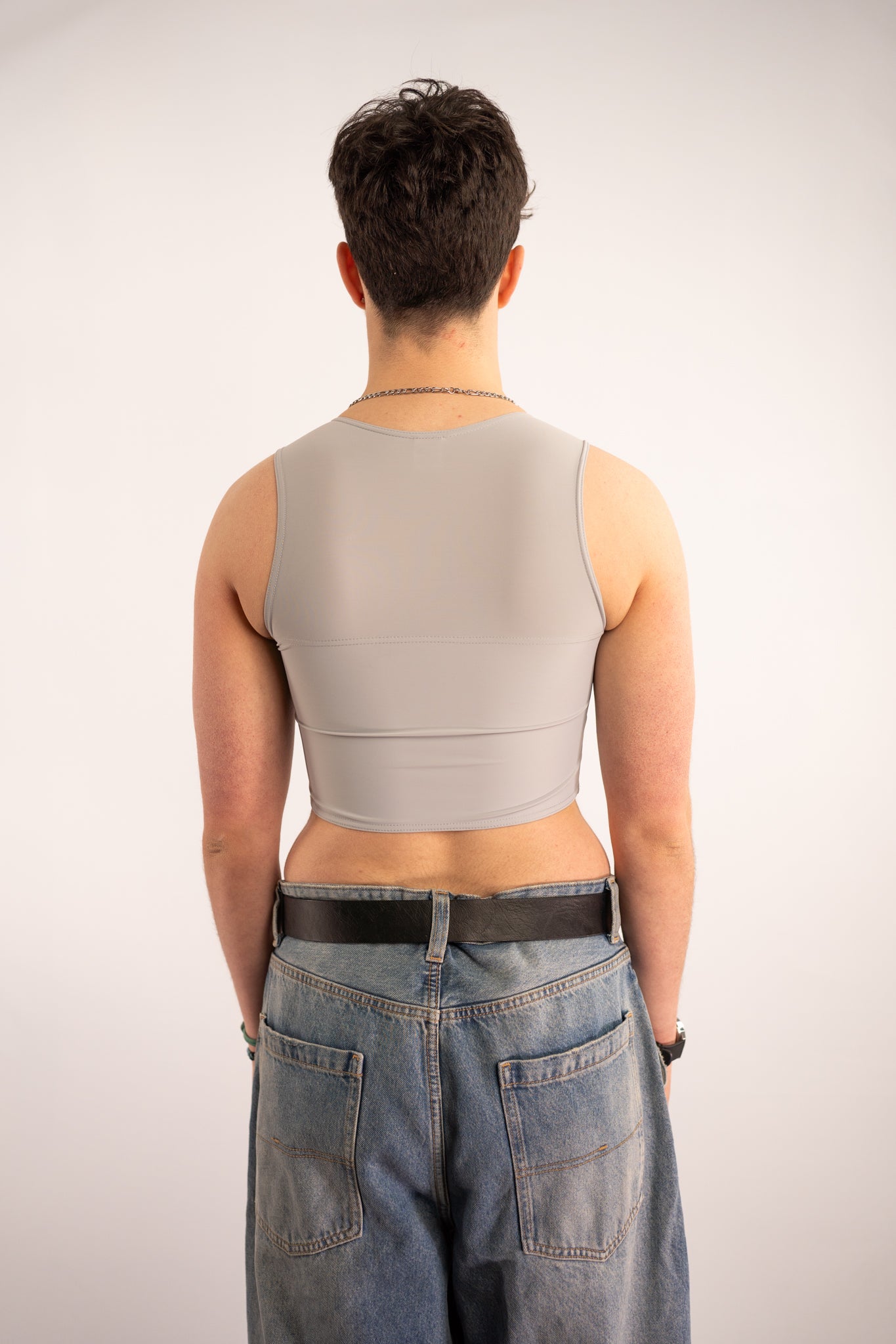 Grey Short Chest Binder