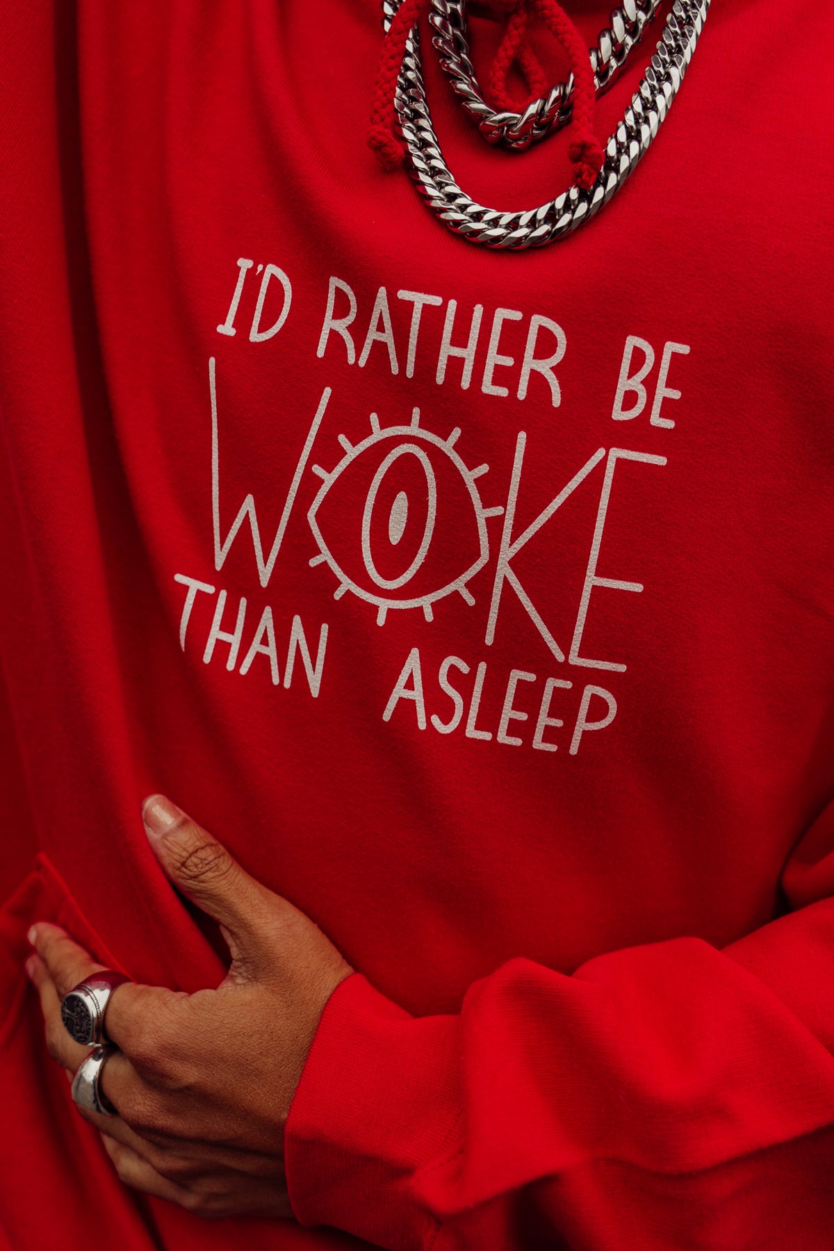 Woke Red Woke Hoodie – Spectrum Outfitters