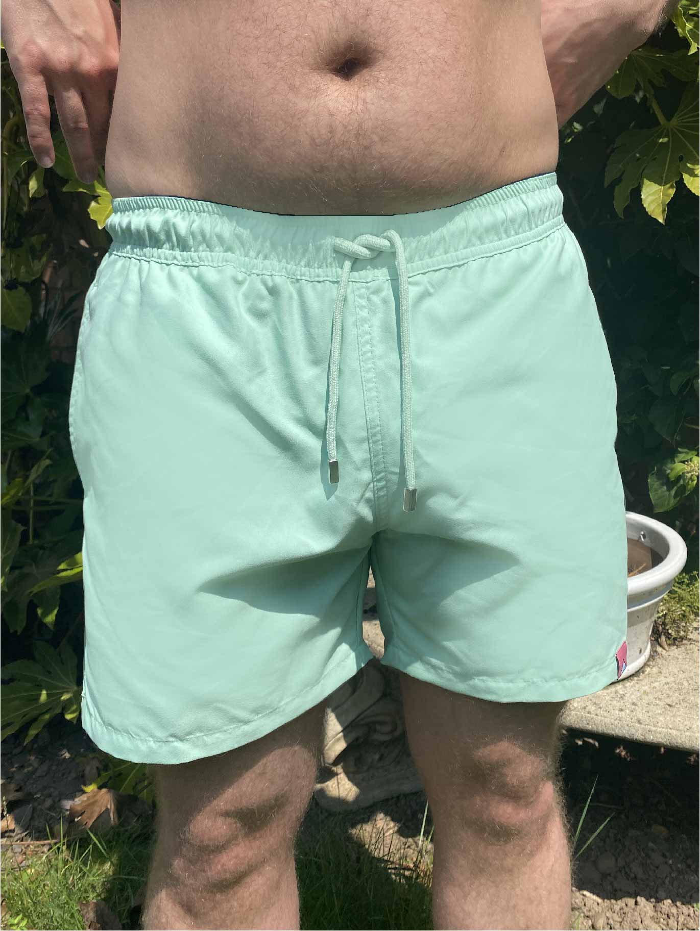 Swim Shorts with Packing Pouch